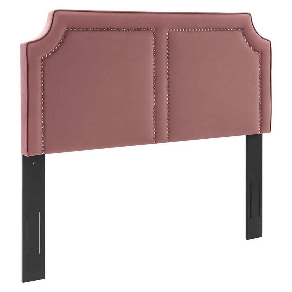 Modway Cynthia Performance Velvet Headboard, Twin, Dusty Rose