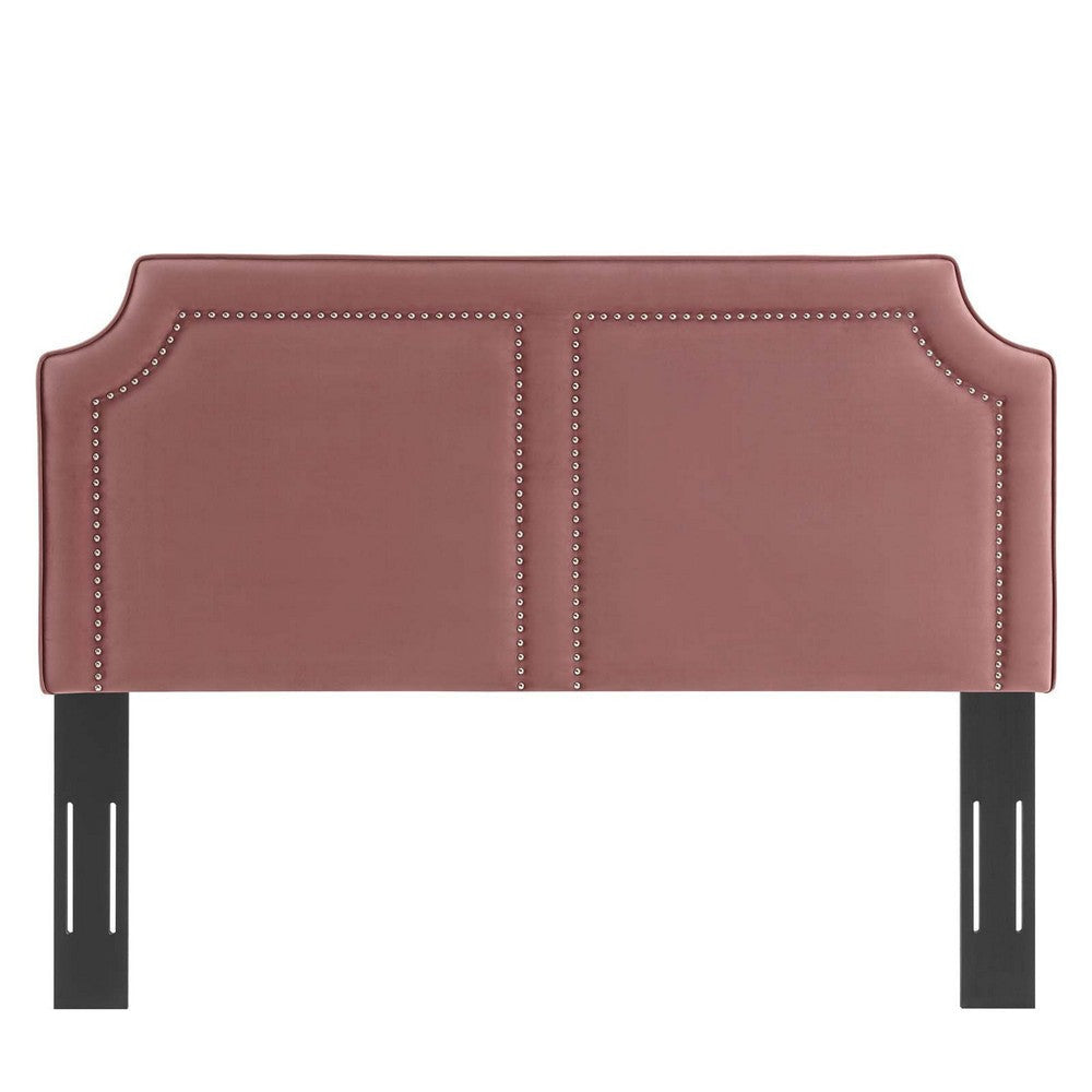 Cynthia Performance Velvet Twin Headboard - No Shipping Charges MDY-MOD-6565-DUS