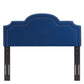 Modway Belinda Performance Velvet Twin Headboard with Navy Finish MOD-6568-NAV MDY-MOD-6568-NAV