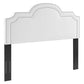 Modway Belinda Performance Velvet Headboard, King/California King, White