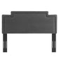 Transfix Performance Velvet Twin Headboard - No Shipping Charges MDY-MOD-6574-CHA