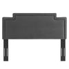 Transfix Performance Velvet Twin Headboard - No Shipping Charges MDY-MOD-6574-CHA