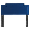 Modway Transfix Performance Velvet Full Headboard in Navy Queen (U.S. Standard) MDY-MOD-6575-NAV