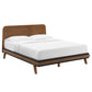 Modway MOD-6675-WAL Dylan Queen Platform Bed, Walnut