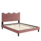 Modway Current Platform Twin Dusty Rose MDY-MOD-6729-DUS