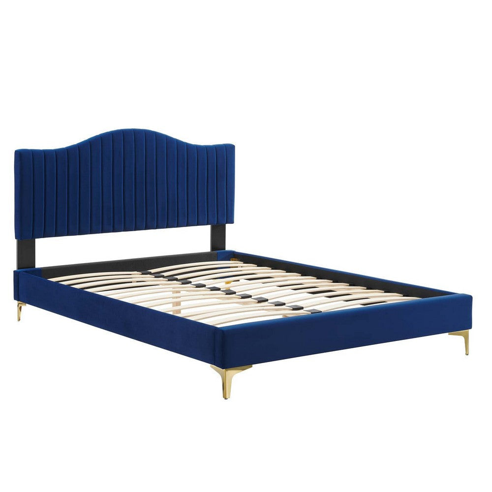 Modway Juniper Platform Twin Navy MDY-MOD-6742-NAV