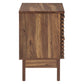 Modway Render Mid-Century Modern Two-Drawer Nightstand Walnut MDY-MOD-6964-WAL