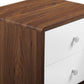 Transmit 2-Drawer Nightstand - No Shipping Charges MDY-MOD-7017-WAL-WHI