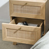 Soma 2-Drawer Nightstand - No Shipping Charges MDY-MOD-7050-OAK