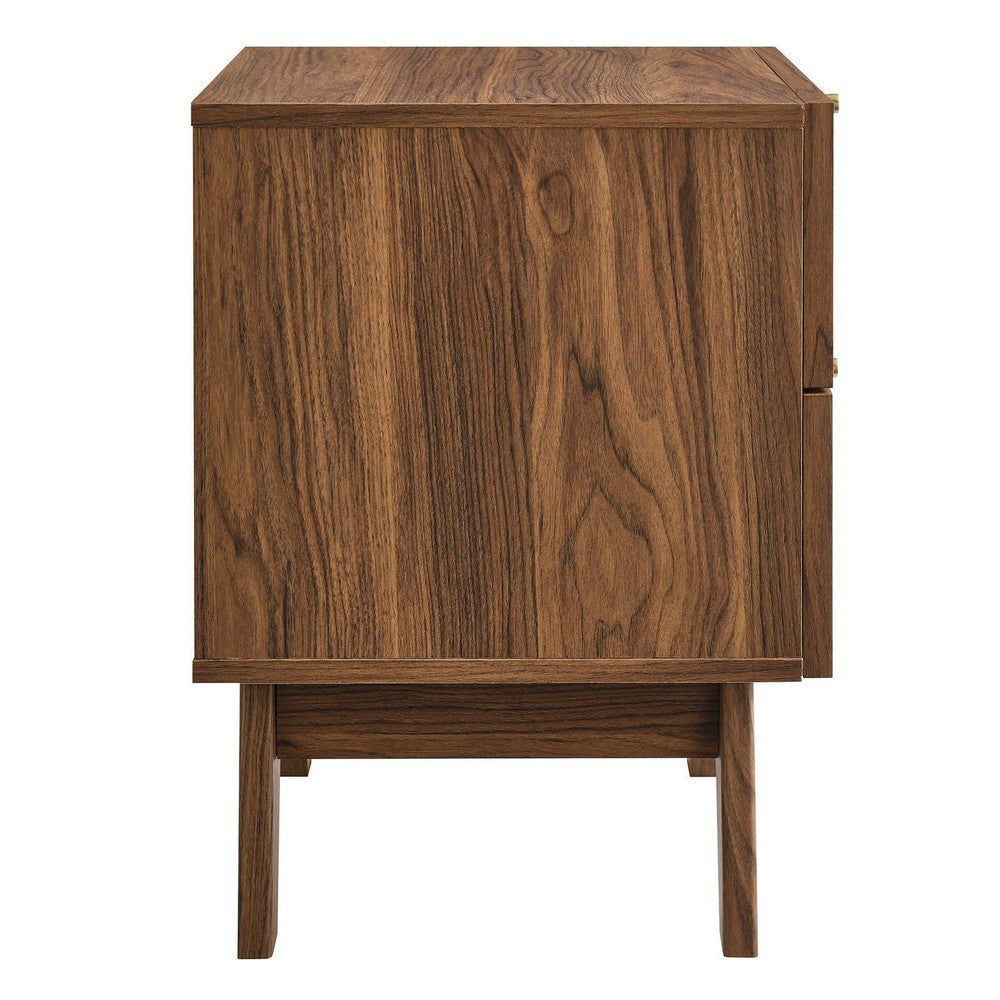 Soma 2-Drawer Nightstand - No Shipping Charges MDY-MOD-7050-OAK