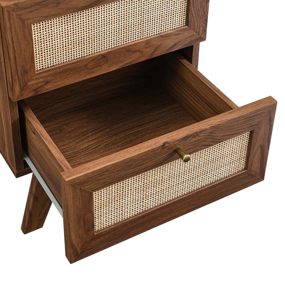 Soma 2-Drawer Nightstand - No Shipping Charges MDY-MOD-7050-OAK