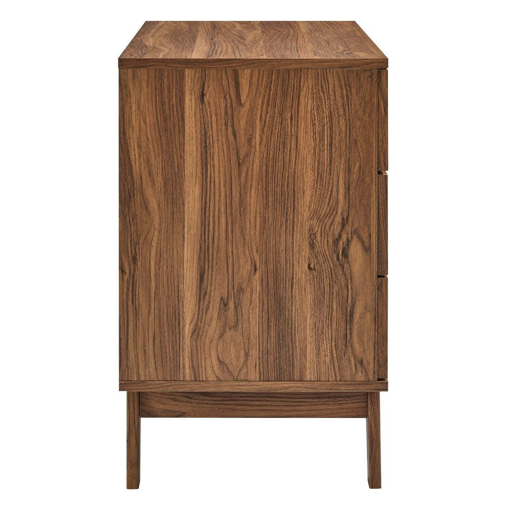 Modway Soma 3-Drawer Dresser in Walnut 31 x 18.5 x 30 MDY-MOD-7051-WAL