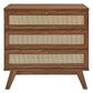 Modway Soma 3-Drawer Dresser in Walnut 31 x 18.5 x 30 MDY-MOD-7051-WAL