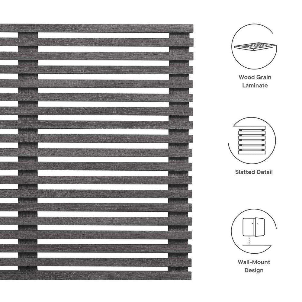 Render Wall Mount Twin Headboard - No Shipping Charges MDY-MOD-7061-CHA