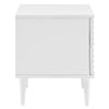 Wavelet 2-Drawer Nightstand - No Shipping Charges MDY-MOD-7079-WHI