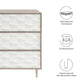 Vespera 6-Drawer Dresser - No Shipping Charges MDY-MOD-7083-OAK-WHI