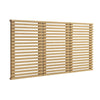 Modway Render Mid-Century Modern Wall-Mount Headboard in Oak, Queen (U.S. Standard)