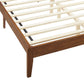 Modway Sirocco Platform Bed Full Walnut MDY-MOD-7153-WAL