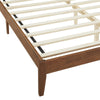 Modway Sirocco Platform Bed Queen Walnut MDY-MOD-7154-WAL