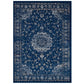 Lilja Distressed Vintage Persian Medallion 5x8 Area Rug