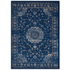 Lilja Distressed Vintage Persian Medallion 5x8 Area Rug