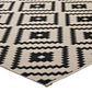 Perplex Geometric Diamond Trellis 5x8 Indoor and Outdoor Area Rug - No Shipping Charges MDY-R-1134A-58