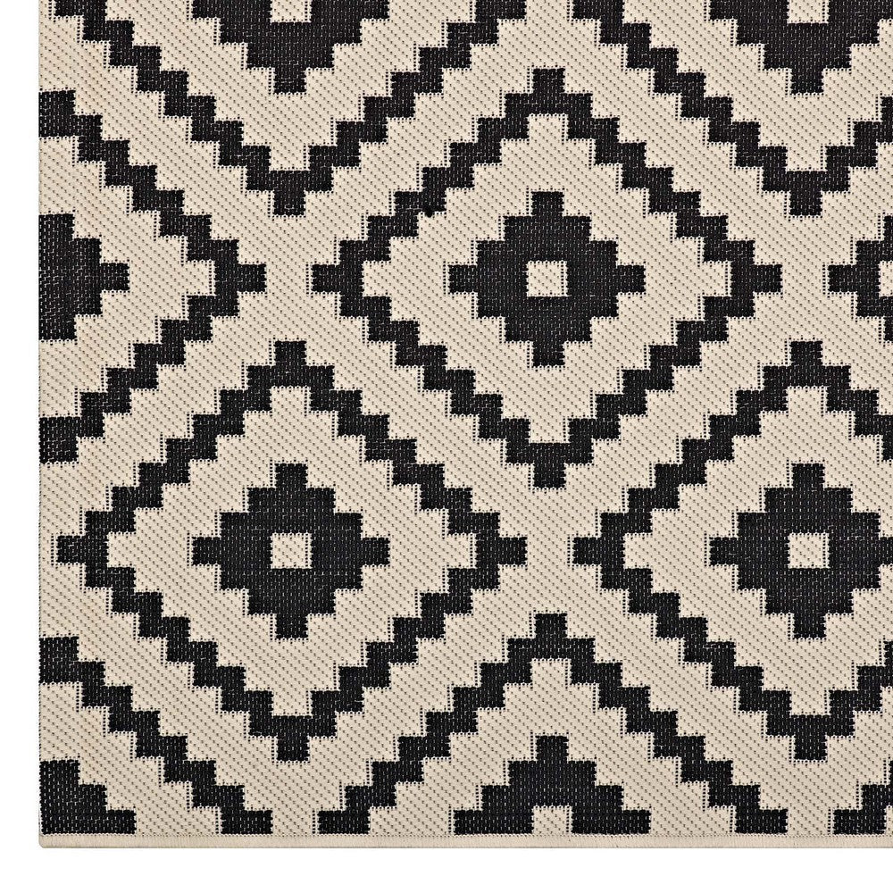 Perplex Geometric Diamond Trellis 8x10 Indoor and Outdoor Area Rug - No Shipping Charges MDY-R-1134A-810