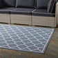 Avena Moroccan Quatrefoil Trellis 8x10 Indoor and Outdoor Area Rug - No Shipping Charges MDY-R-1137A-810