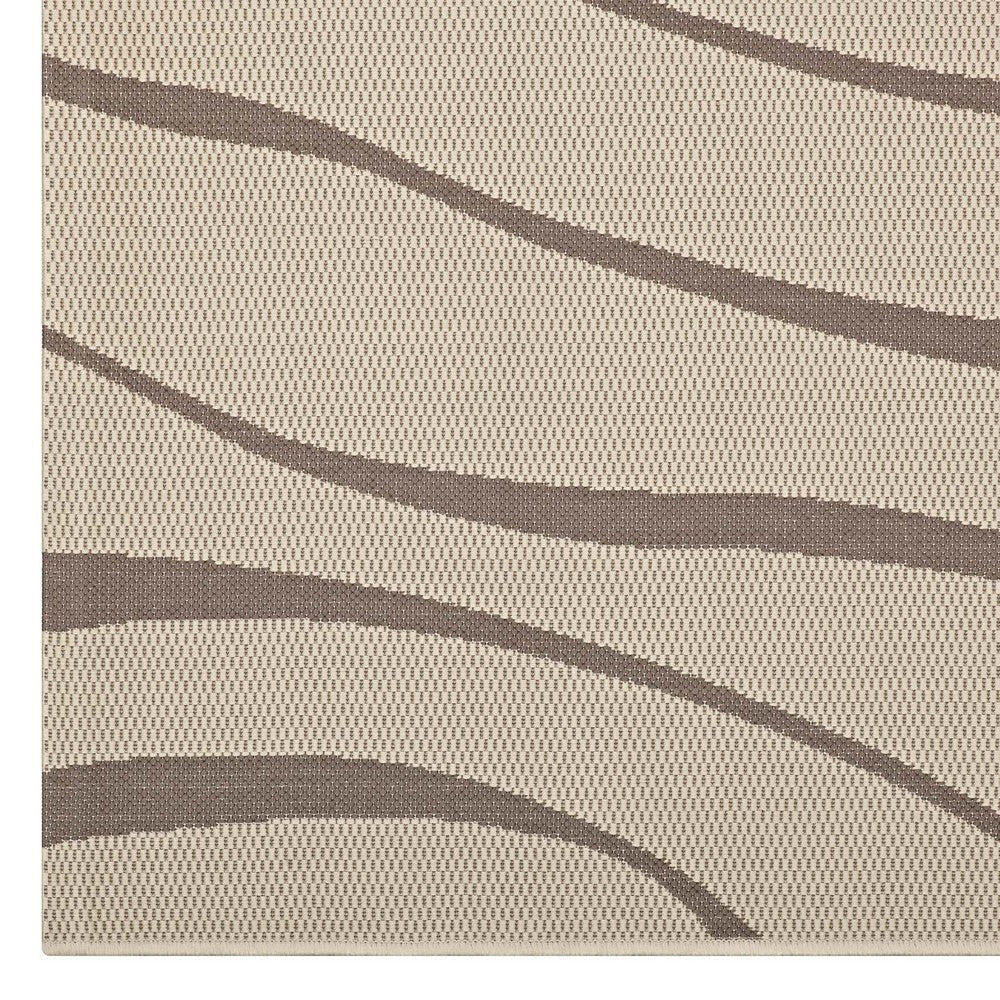 Surge Swirl Abstract 8x10 Indoor and Outdoor Area Rug - No Shipping Charges MDY-R-1138A-810