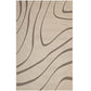 Modway Surge Swirl Abstract 8x10 Indoor and Outdoor In Light and Dark Beige