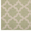 Modway Cerelia Moroccan Trellis 5x8 Indoor and Outdoor In Beige and Light Green MDY-R-1139B-58