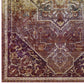 Success Kaede Transitional Distressed Vintage Floral Persian Medallion 4x6 Area Rug - No Shipping Charges MDY-R-1157A-46