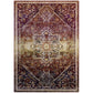 Success Kaede Transitional Distressed Vintage Floral Persian Medallion 5x8 Area Rug