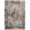 Success Merritt Transitional Distressed Floral Persian Medallion 4x6 Area Rug