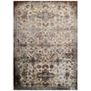 Modway Success Kaede Distressed Vintage Floral Moroccan Trellis Area Rug, 4x6, Multicolored