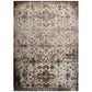 Modway Success Kaede Distressed Vintage Floral Moroccan Trellis Area Rug, 8x10, Multicolored