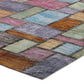 Success Nyssa Abstract Geometric Mosaic 4x6 Area Rug - No Shipping Charges MDY-R-1162A-46