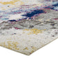 Entourage Adeline Contemporary Modern Abstract 8x10 Area Rug - No Shipping Charges MDY-R-1167B-810