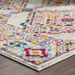 Entourage Khalida Distressed Floral Lattice 8x10 Area Rug - No Shipping Charges MDY-R-1169A-810