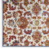 Entourage Azami Distressed Vintage Floral Lattice 5x8 Area Rug - No Shipping Charges MDY-R-1171A-58