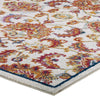 Entourage Azami Distressed Vintage Floral Lattice 5x8 Area Rug - No Shipping Charges MDY-R-1171A-58