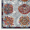 Entourage Kensie Distressed Floral Moroccan Trellis 8x10 Area Rug - No Shipping Charges MDY-R-1173A-810