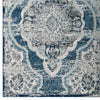 Entourage Malia Distressed Vintage Floral Persian Medallion 8x10 Area Rug - No Shipping Charges MDY-R-1175B-810