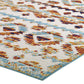 Reflect Takara Abstract Diamond Moroccan Trellis 8x10 Indoor and Outdoor Area Rug - No Shipping Charges MDY-R-1180B-810