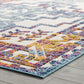 Reflect Nyssa Distressed Geometric Southwestern Aztec 5x8 Indoor/Outdoor Area Rug - No Shipping Charges MDY-R-1181A-58