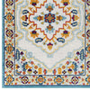 Reflect Ansel Distressed Floral Persian Medallion 5x8 Indoor and Outdoor Area Rug - No Shipping Charges MDY-R-1183A-58