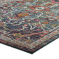 Tribute Every Distressed Vintage Floral 5x8 Area Rug - No Shipping Charges MDY-R-1186A-58