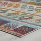 Tribute Nala Distressed Vintage Floral Lattice 5x8 Area Rug - No Shipping Charges MDY-R-1187A-58