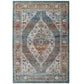 Tribute Camellia Distressed Vintage Floral Persian Medallion 8x10 Area Rug