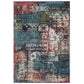 Modway Tribute Elowen Contemporary Modern Vintage Mosaic Area Rug, 5x8, Multicolored